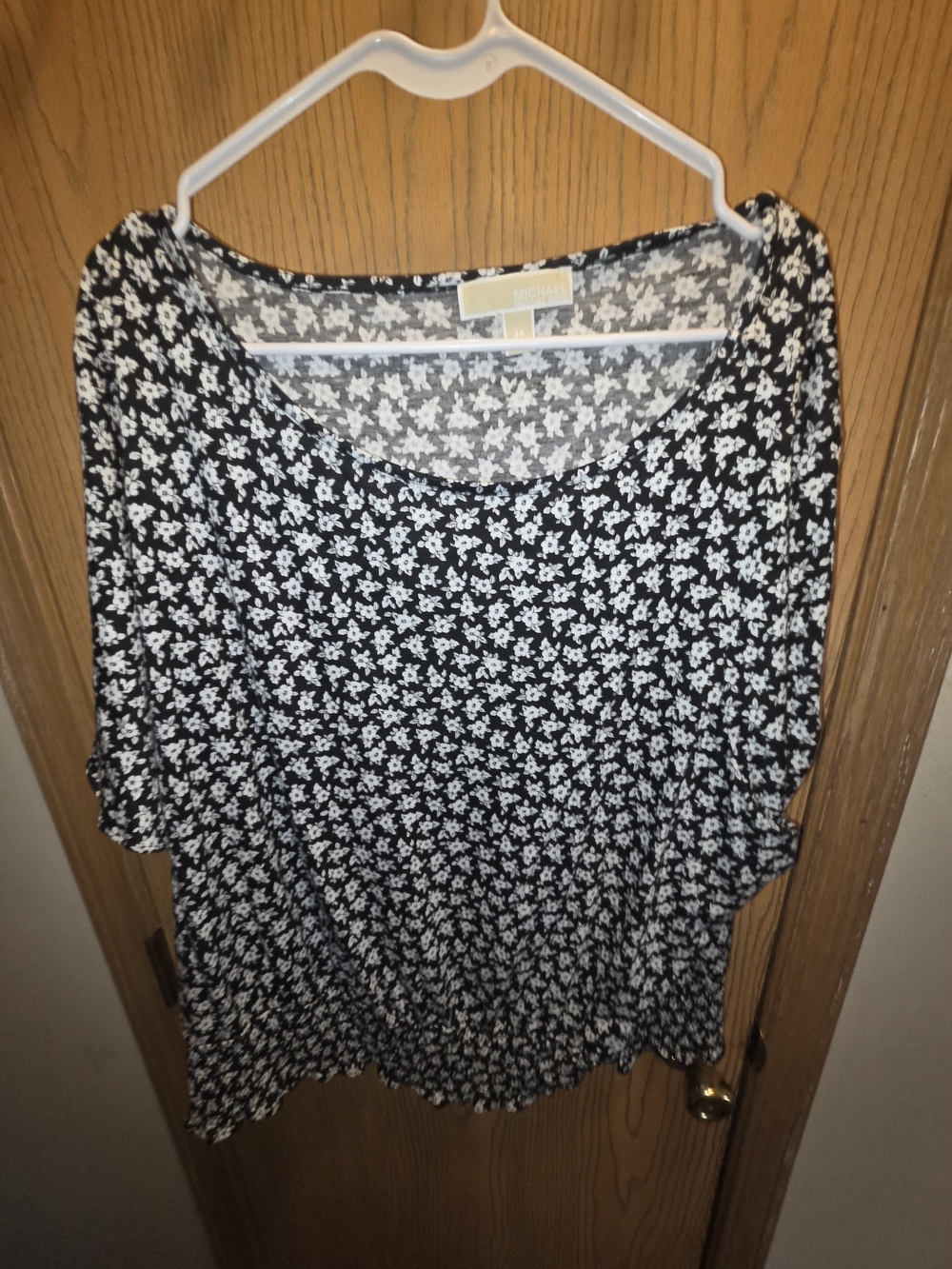 Michael Kors 3x Women's Floral Blouse EUC